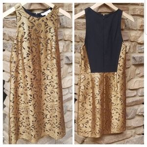 Gold Banana Republic Dress